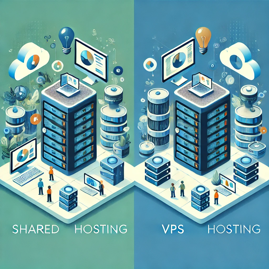 Shared Hosting vs VPS Hosting